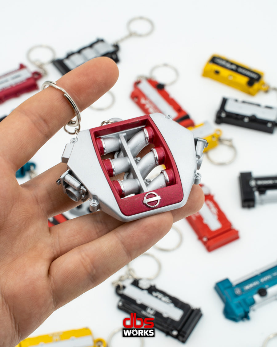 VR38EDETT (R35 GT-R) Keychain