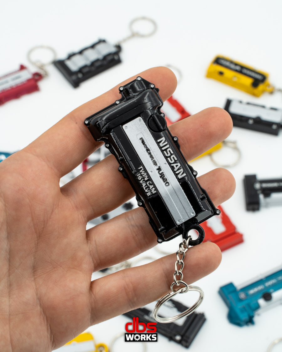 SR20DET Notchtop (200SX Silvia S14/S15) valve cover keychain