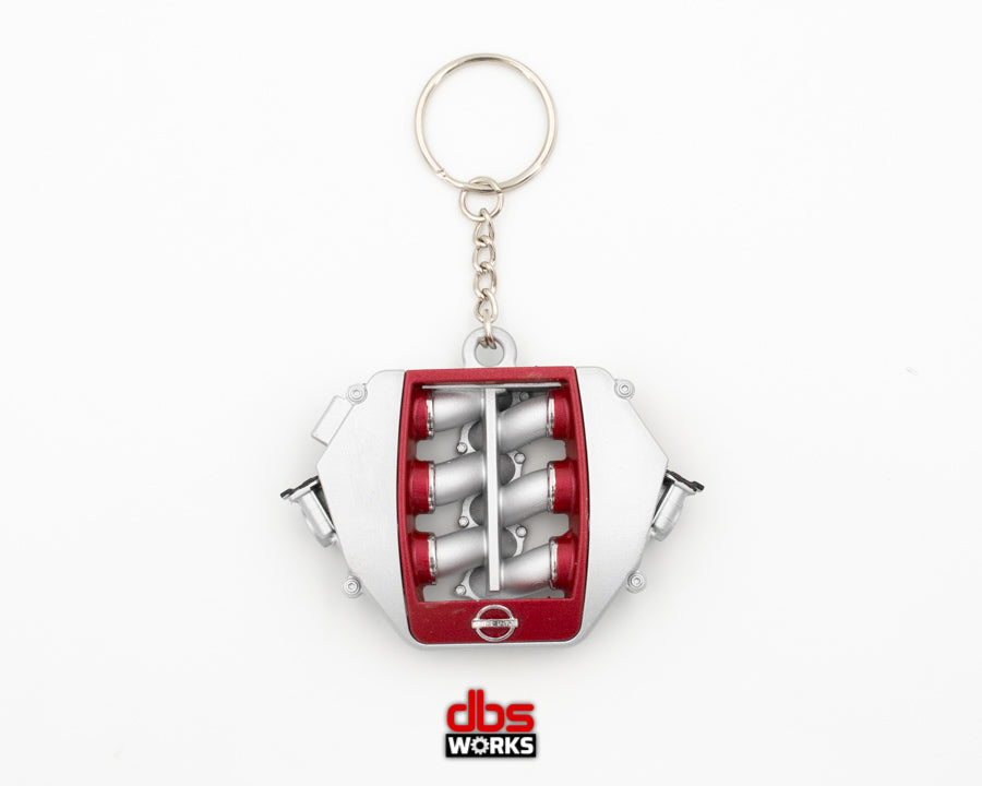 VR38EDETT (R35 GT-R) Keychain