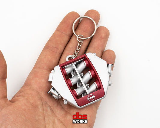 VR38EDETT (R35 GT-R) Keychain