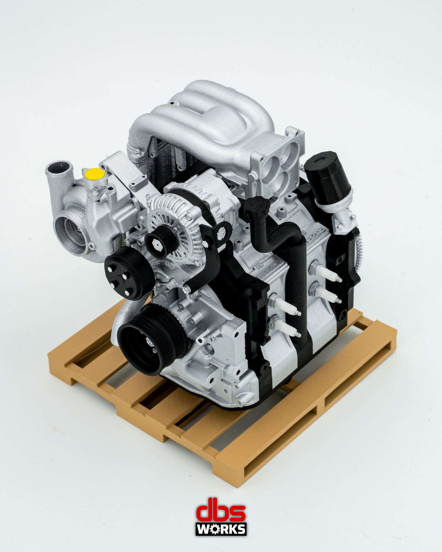 1/4 Mazda 13B Rotary Engine - Assembled