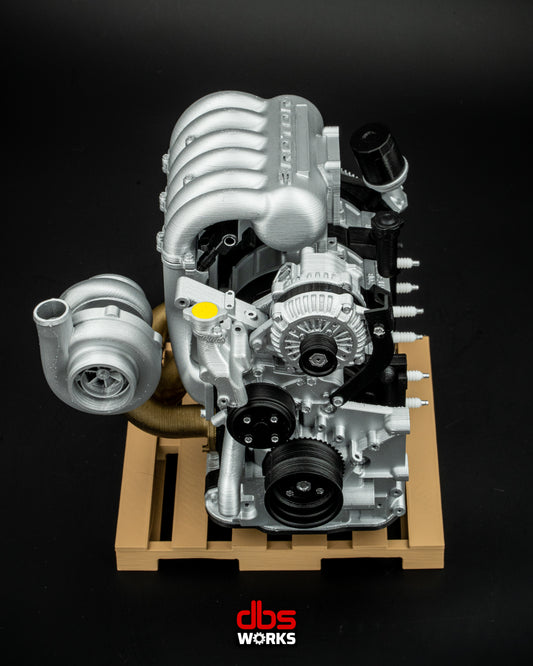 1/4 Mazda 20B Rotary Engine - Assembled