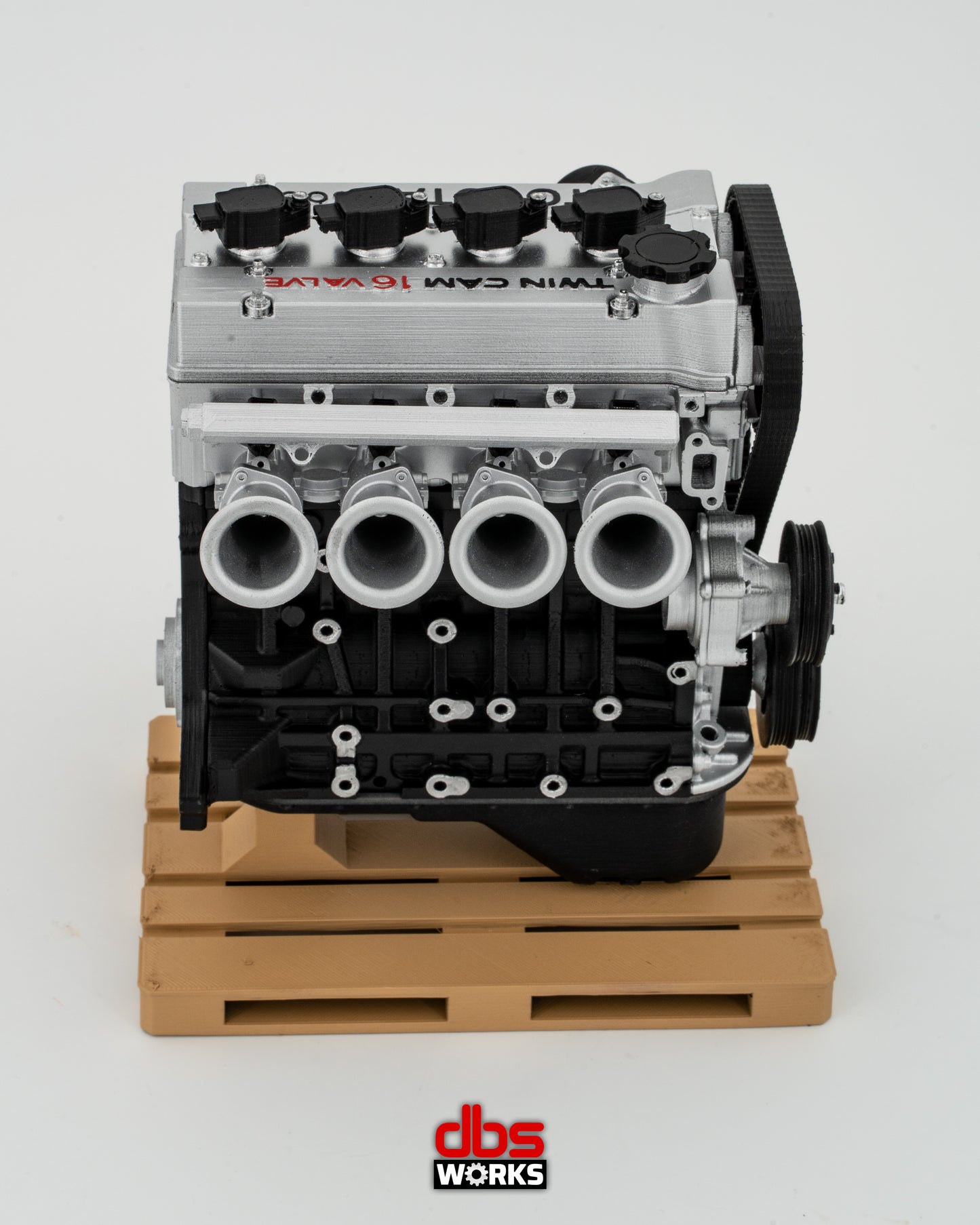 1/4 Toyota 4A-GE 16V Tuned Engine - Assembled