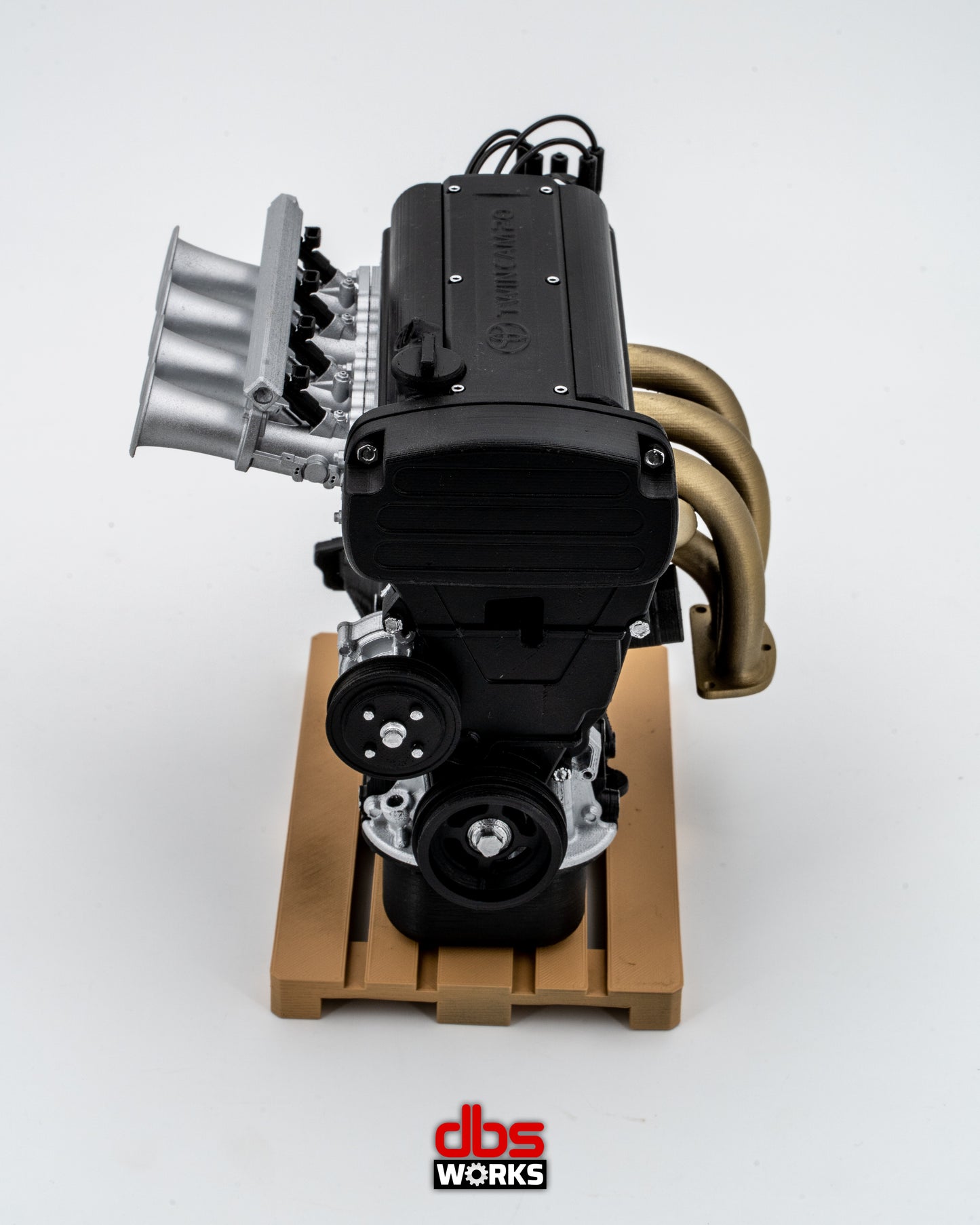 1/4 Toyota 4A-GE 20V Blacktop Engine - Assembled