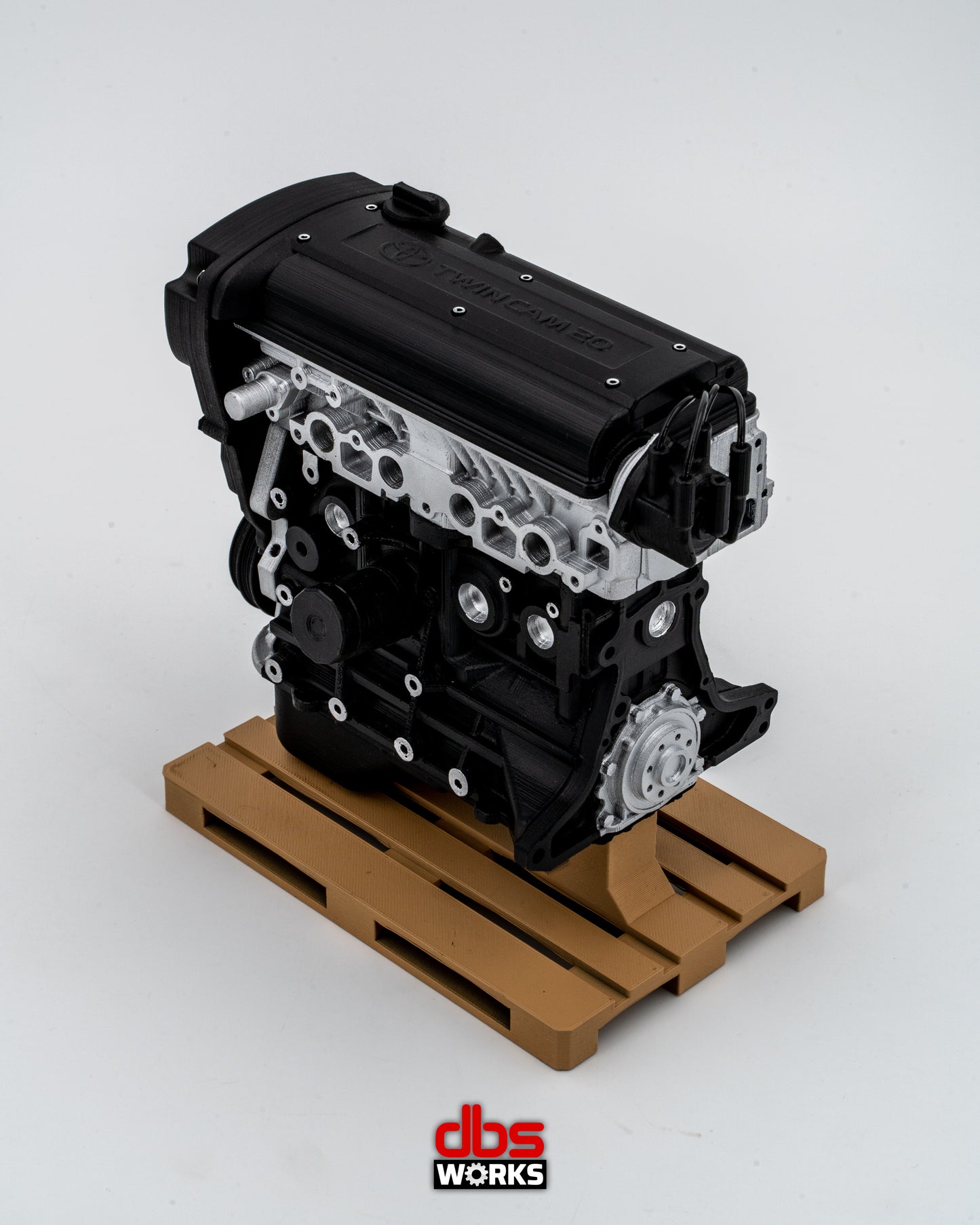 1/4 Toyota 4A-GE 20V Blacktop Engine - Assembled