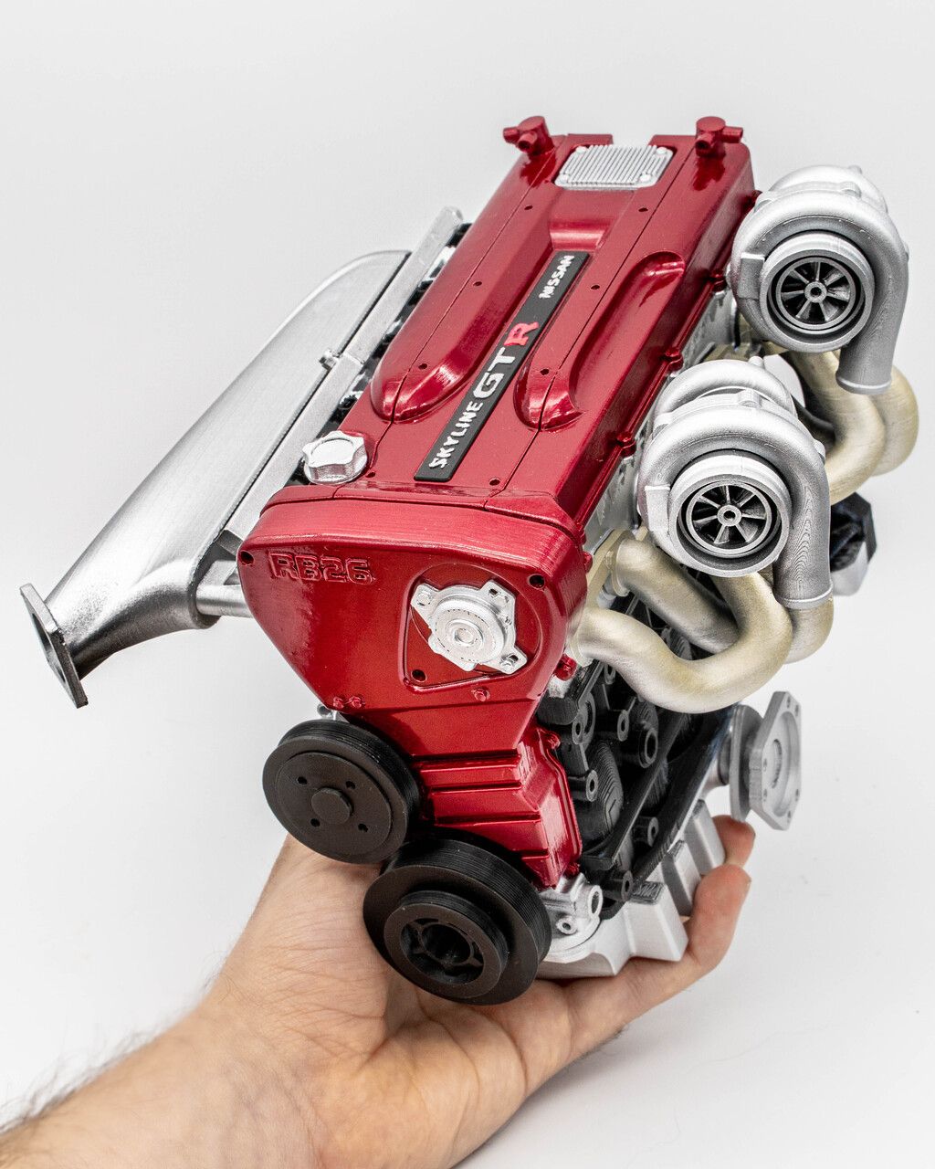 1/4 RB26 Scale Engine - Assembled