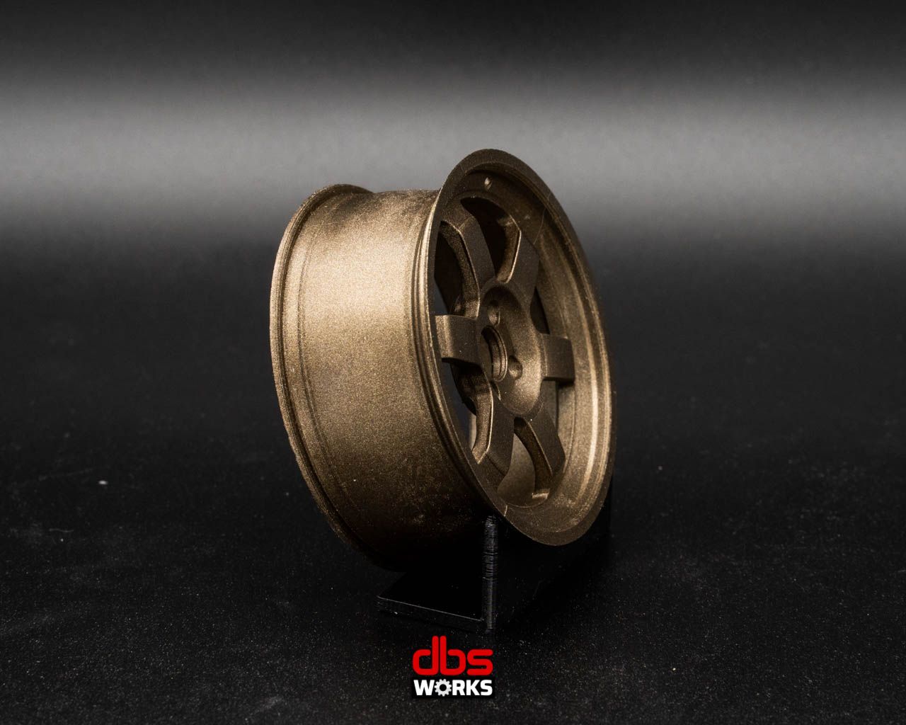 1/5 Volk Rays TE37 wheel with display case