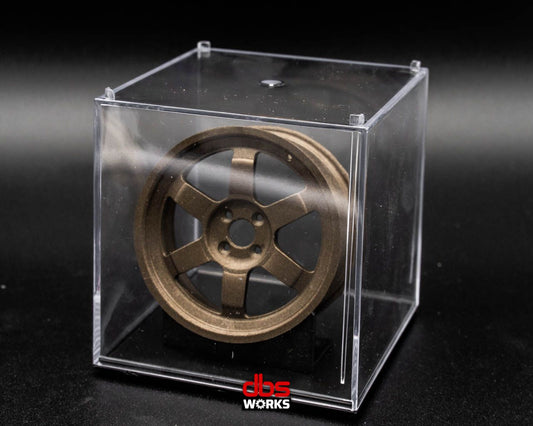 1/5 Volk Rays TE37 wheel with display case