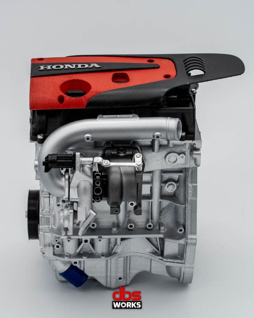 1/4 K20C1 Civic Type R (FK8) Scale Engine – Assembled