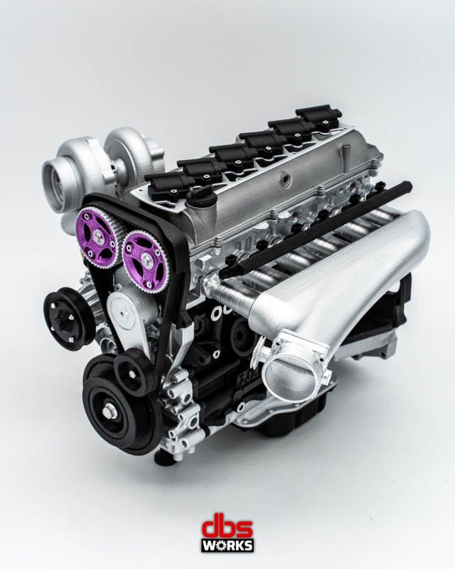 1/4 2JZ-GTE Tuned Scale Engine - Assembled