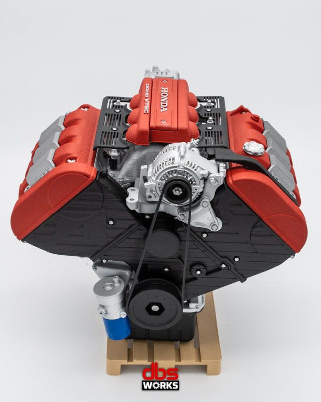 1/4 C32B Red (Honda NSX Type-R) Scale Engine