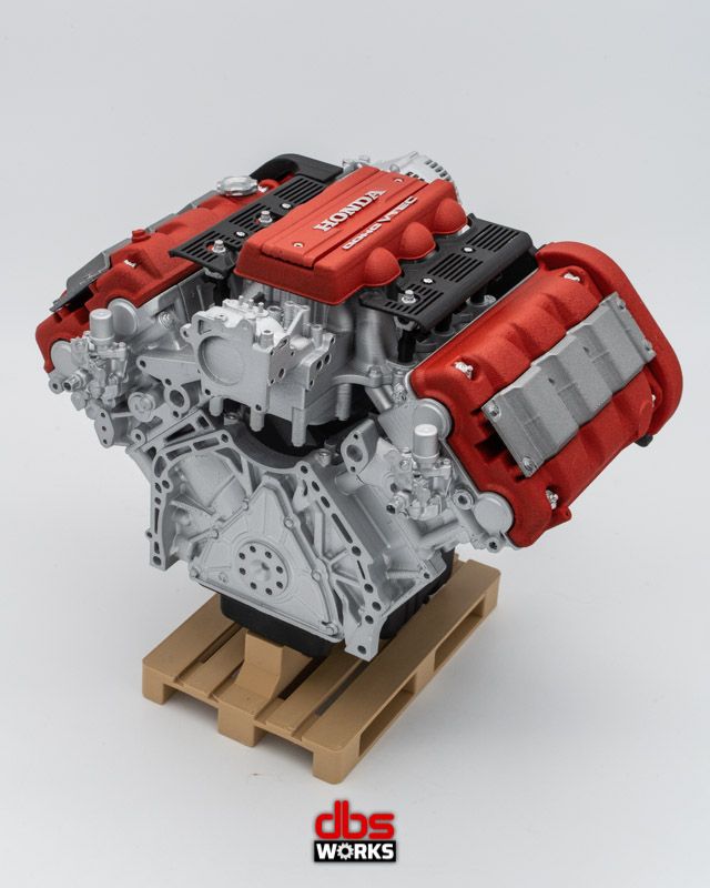 1/4 C32B Red (Honda NSX Type-R) Scale Engine