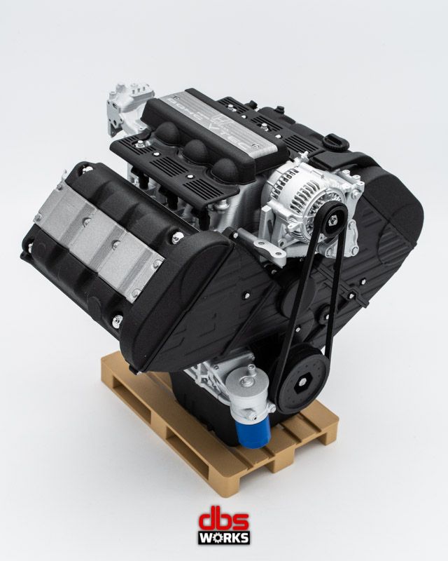 1/4 C30A/C32B Black (Honda NSX) Scale Engine