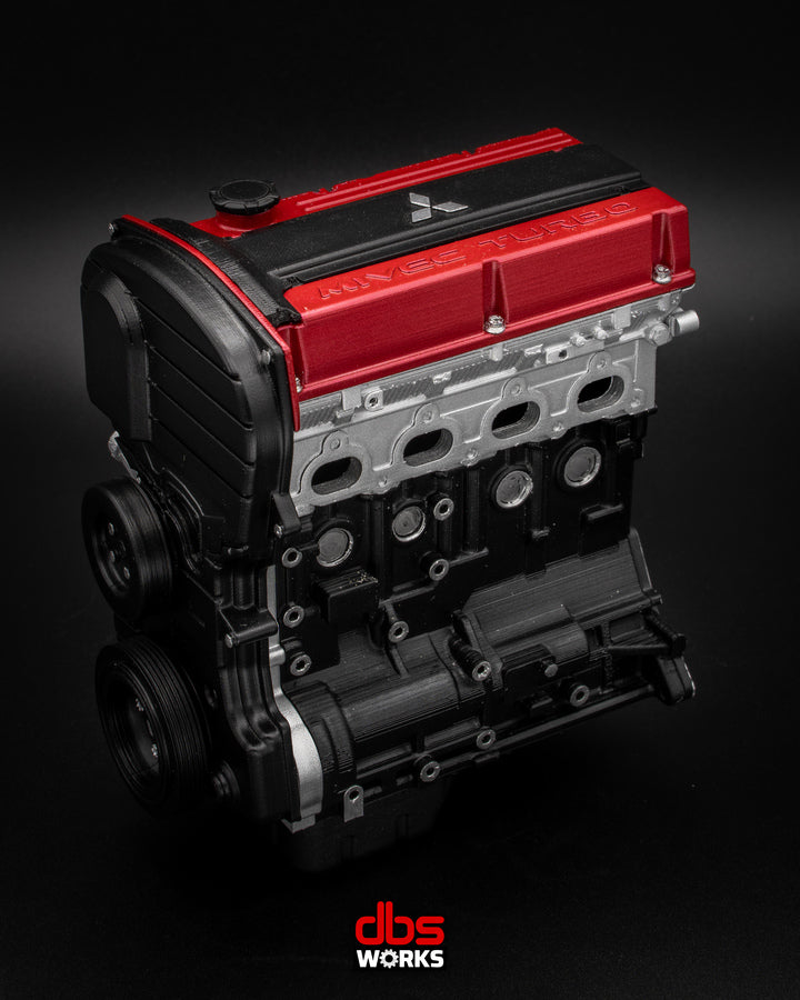 1/4 4G63T MIVEC (Mitsubishi Lancer Evolution IX) Scale Engine