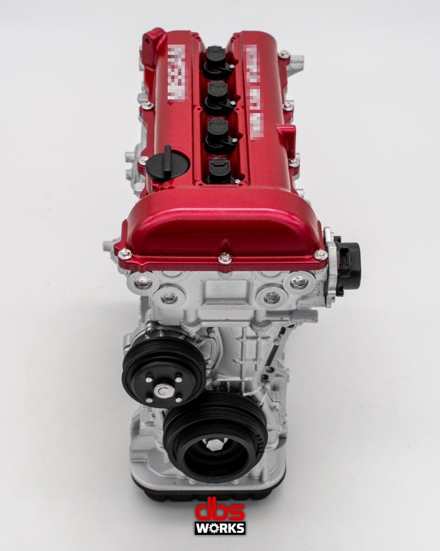 1/4 SR20DET S13 Redtop Scale Engine - Assembled