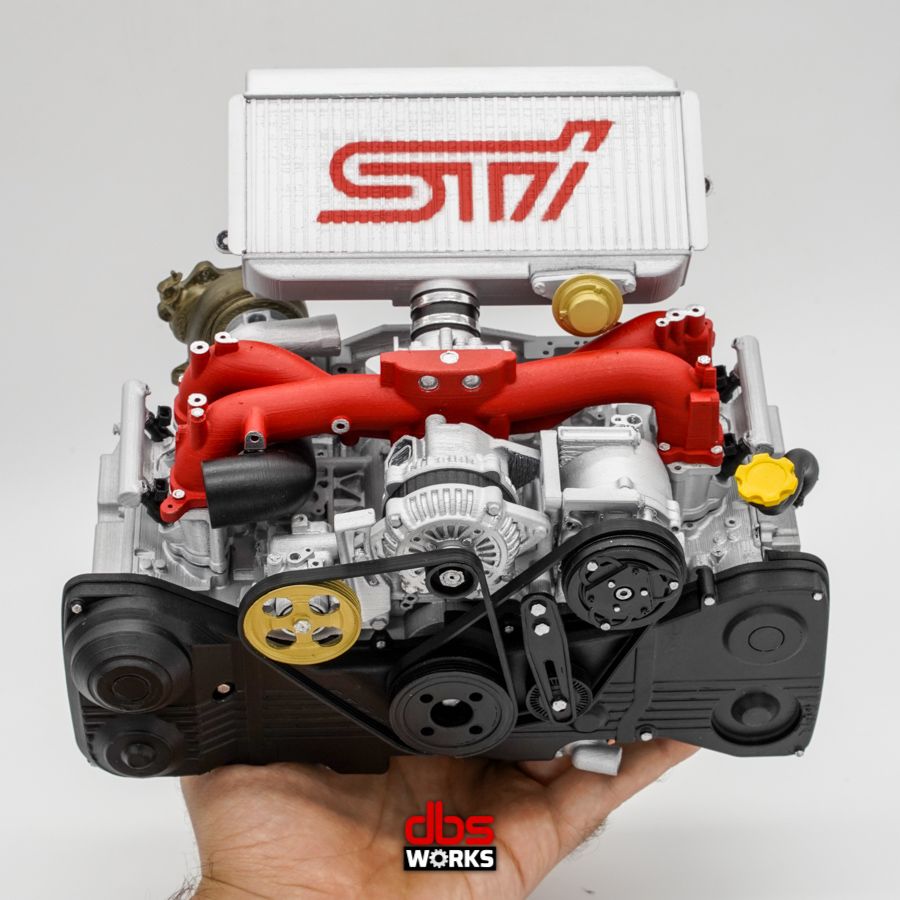 1/4 EJ20/EJ25 (Subaru Impreza/WRX/STI) Scale Engine -Assembled