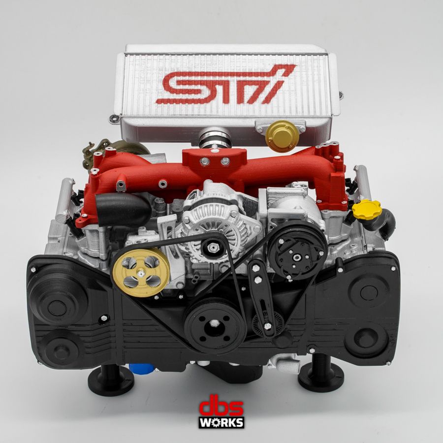 1/4 EJ20/EJ25 (Subaru Impreza/WRX/STI) Scale Engine -Assembled