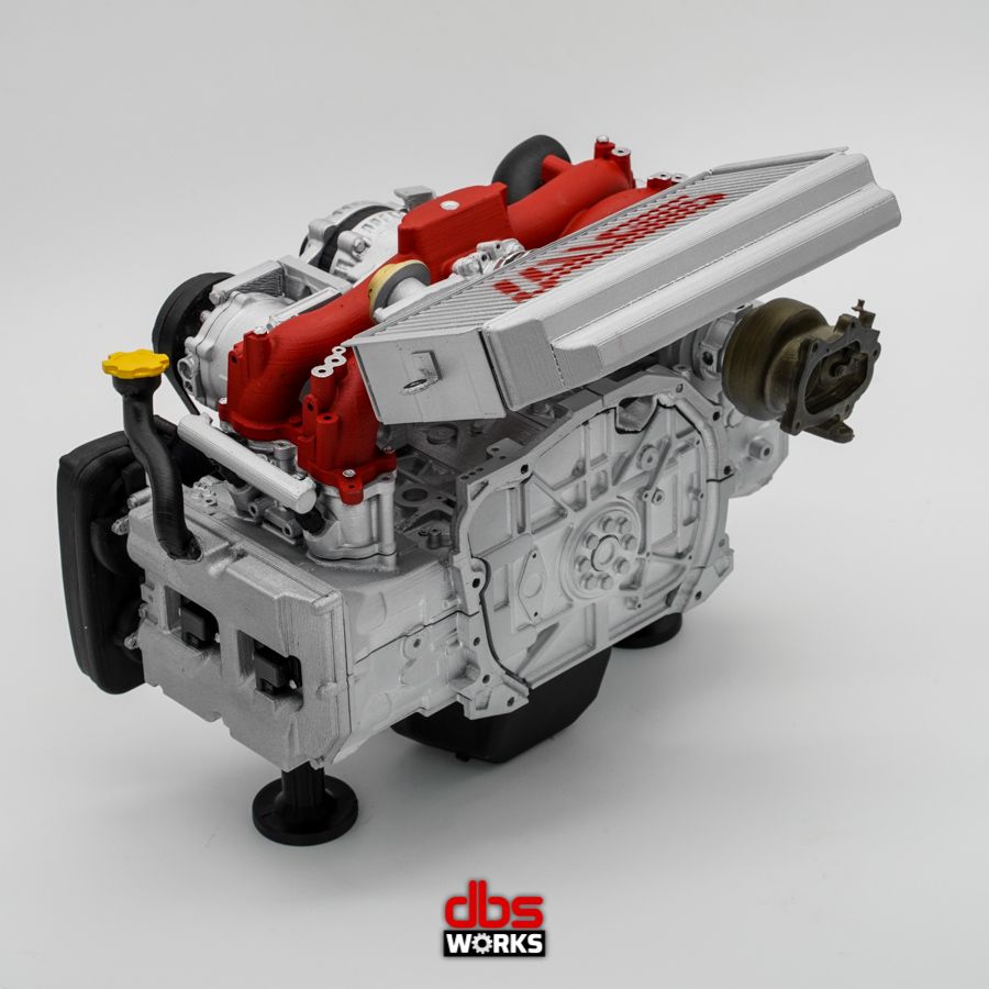 1/4 EJ20/EJ25 (Subaru Impreza/WRX/STI) Scale Engine -Assembled