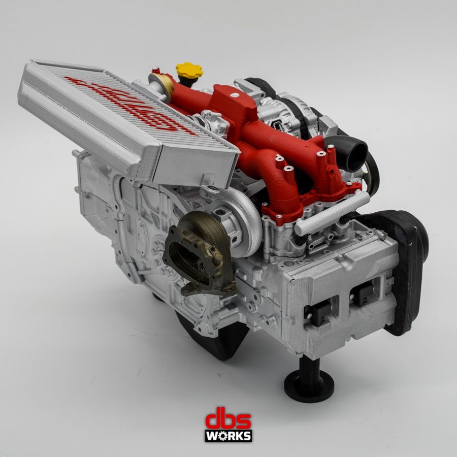 1/4 EJ20/EJ25 (Subaru Impreza/WRX/STI) Scale Engine -Assembled