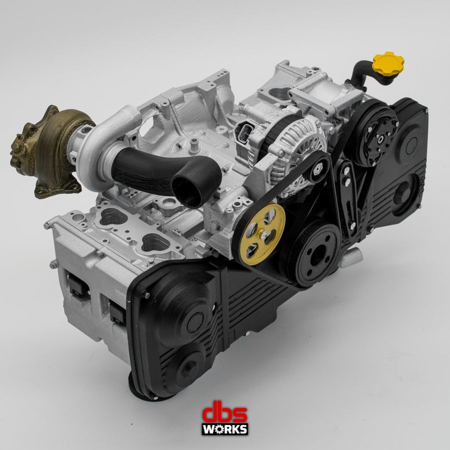 1/4 EJ20/EJ25 (Subaru Impreza/WRX/STI) Scale Engine -Assembled