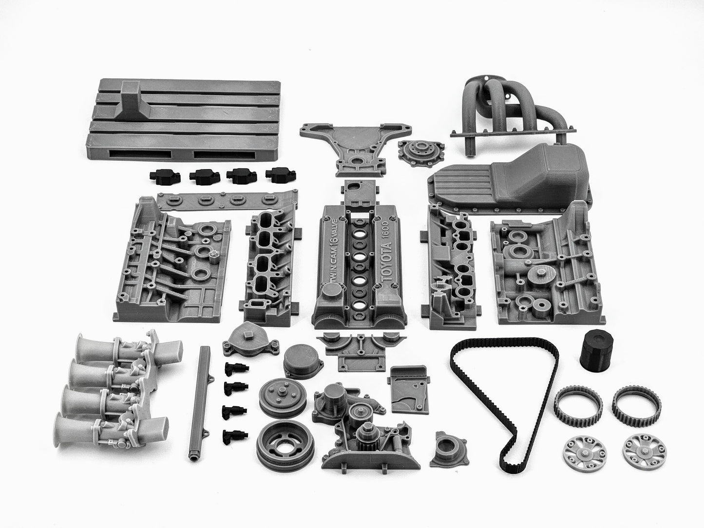 1/4 Toyota 4A-GE 16V Tuned Engine - DIY Kit