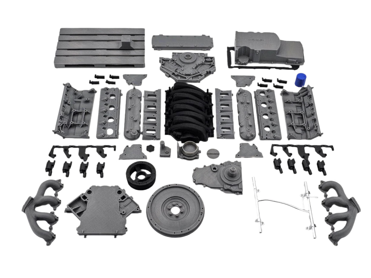 1/4 Chevrolet LS3 Crate Scale Engine - DIY Kit