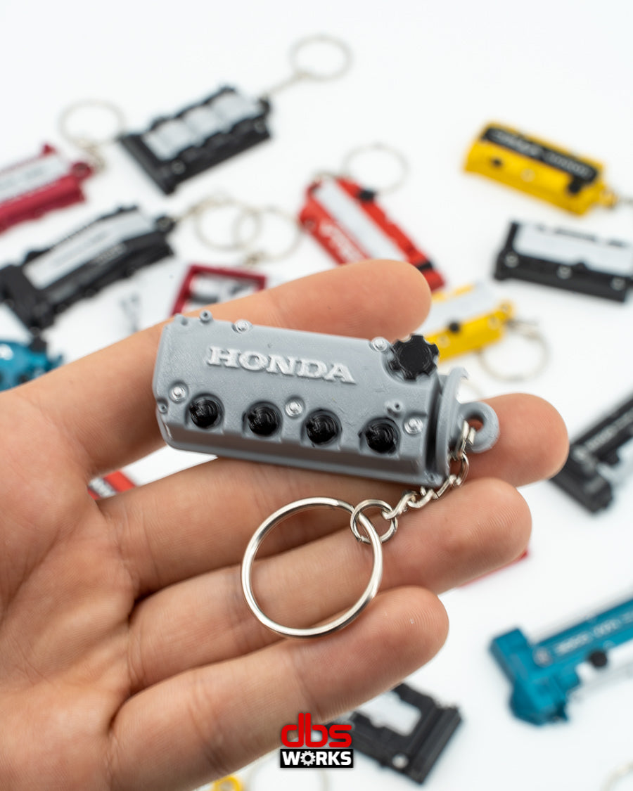 D-Series valve cover keychain