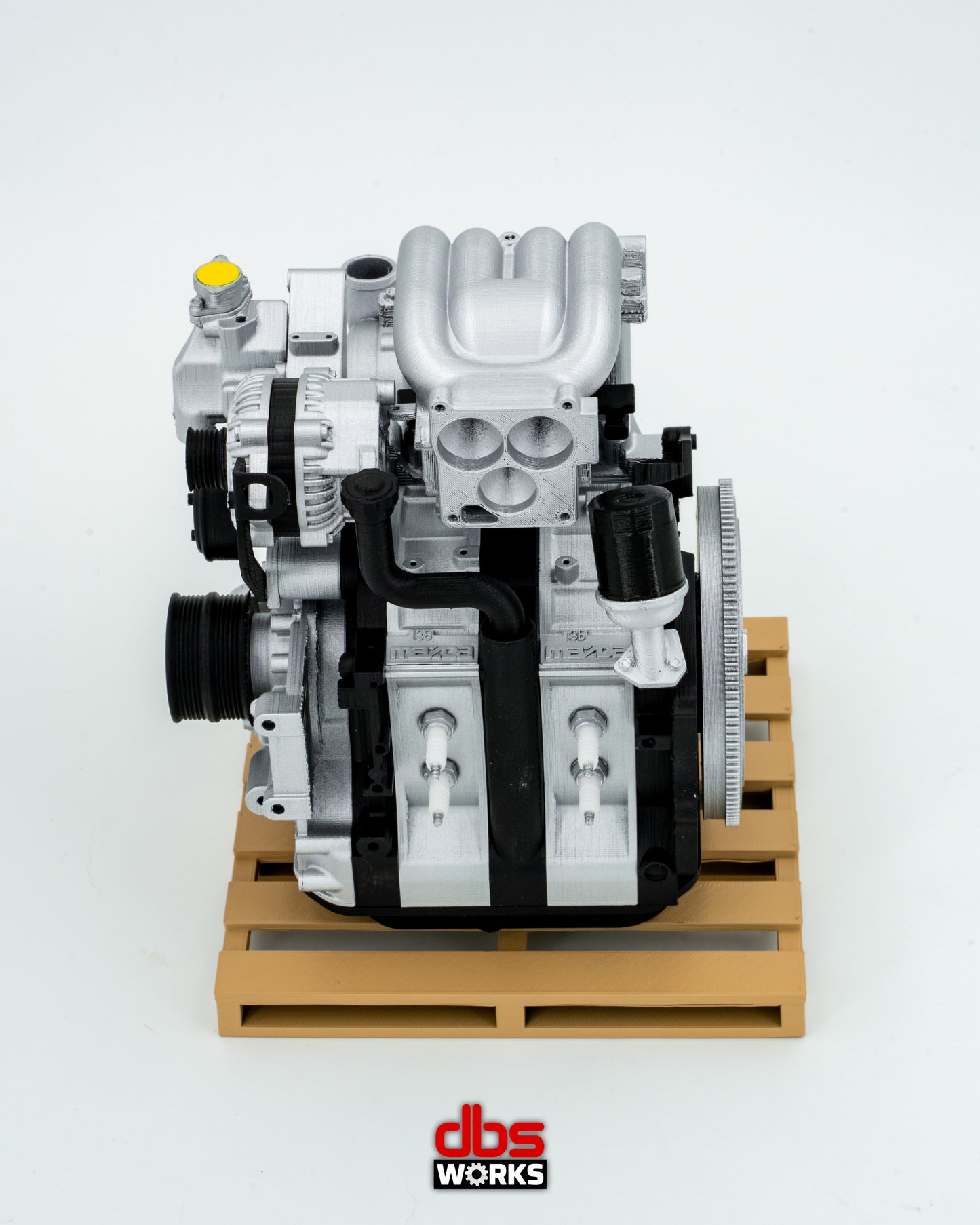 1/4 Mazda 13B Rotary Engine - Assembled