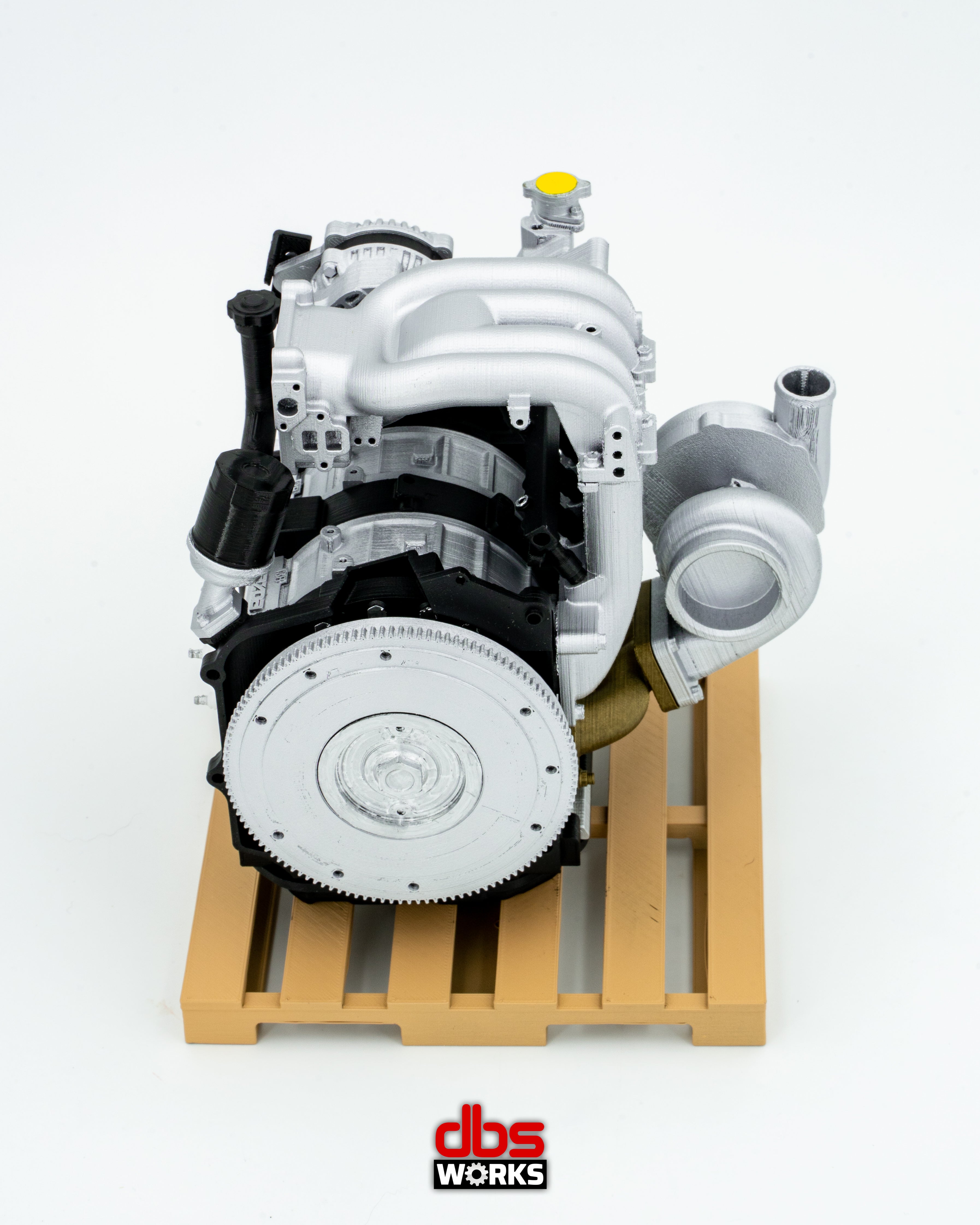 1/4 Mazda 13B Rotary Engine - Assembled