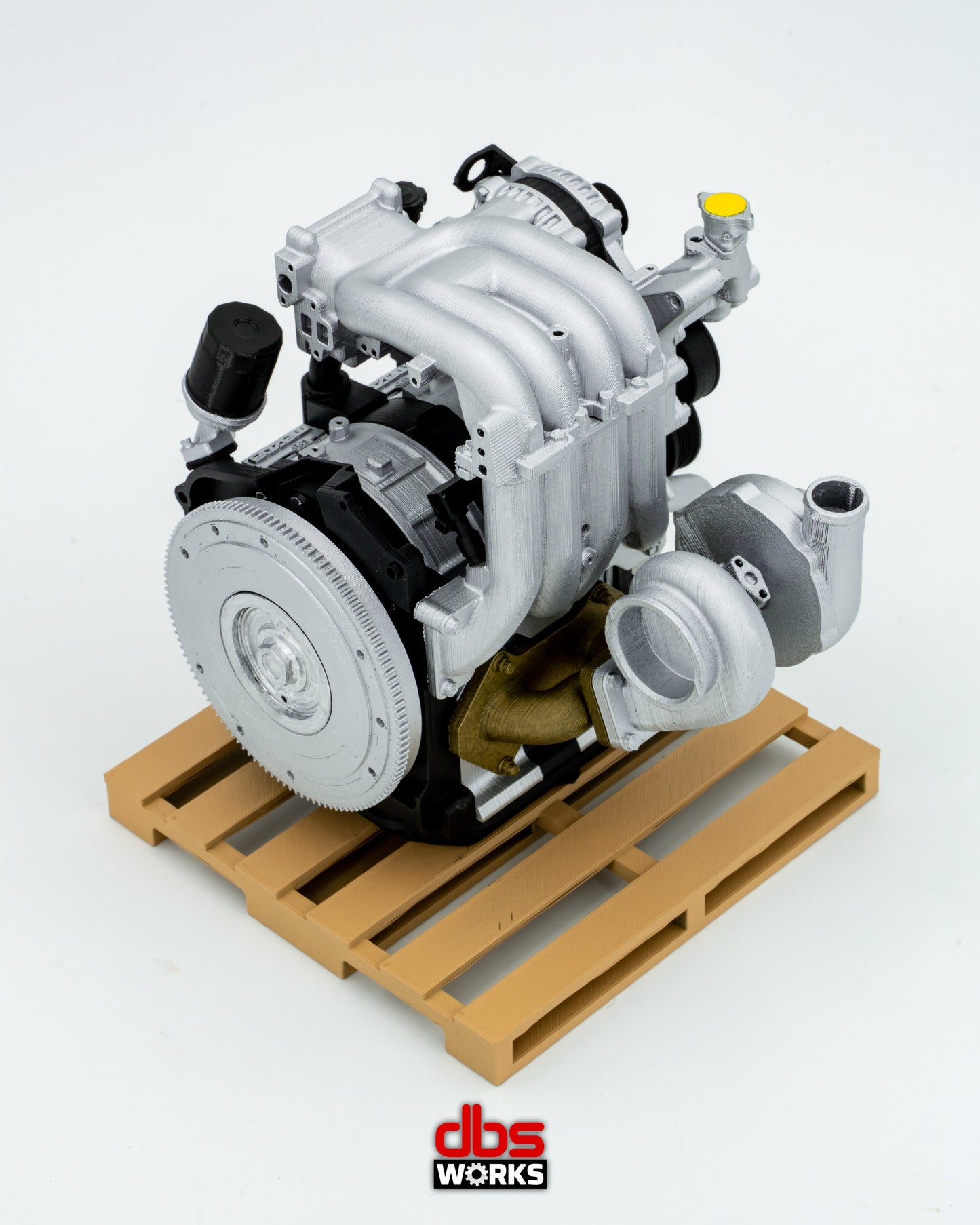 1/4 Mazda 13B Rotary Engine - Assembled