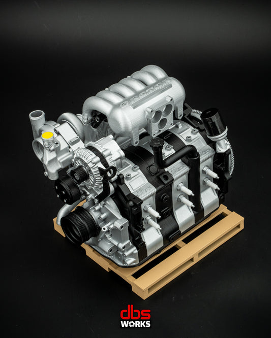 1/4 Mazda 20B Rotary Engine - Assembled