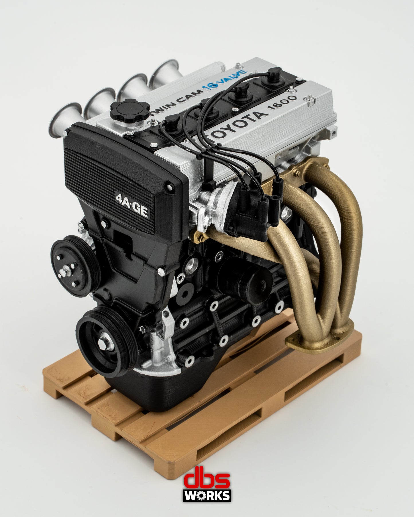 1/4 Toyota 4A-GE 16V Engine - Assembled