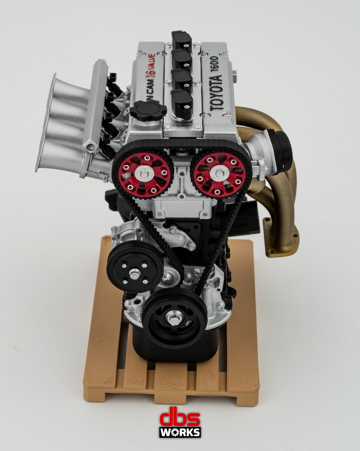 1/4 Toyota 4A-GE 16V Tuned Engine - Assembled