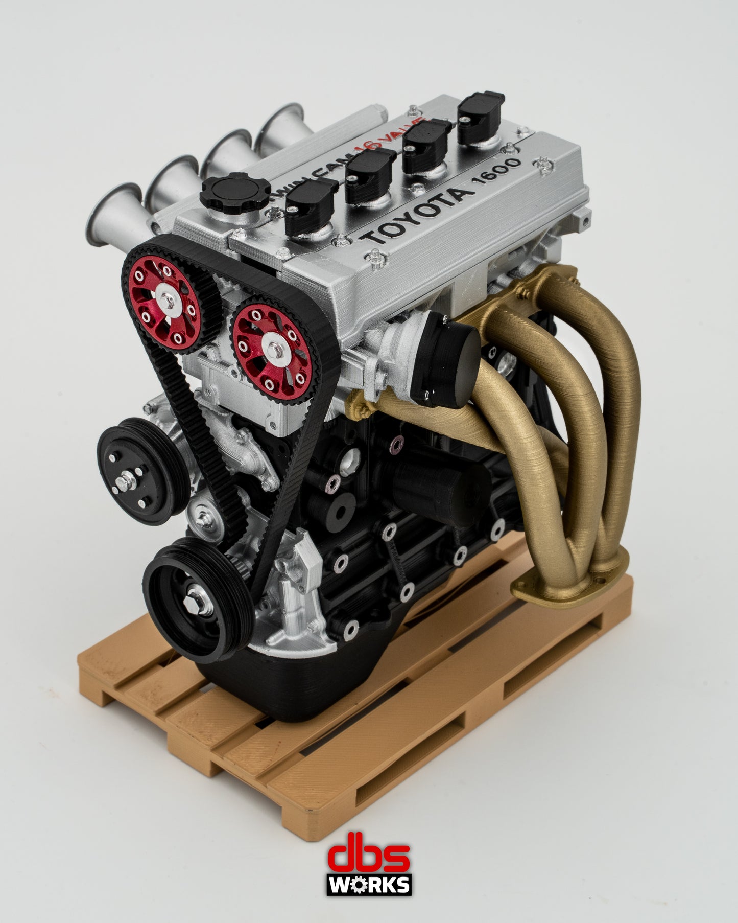 1/4 Toyota 4A-GE 16V Tuned Engine - Assembled