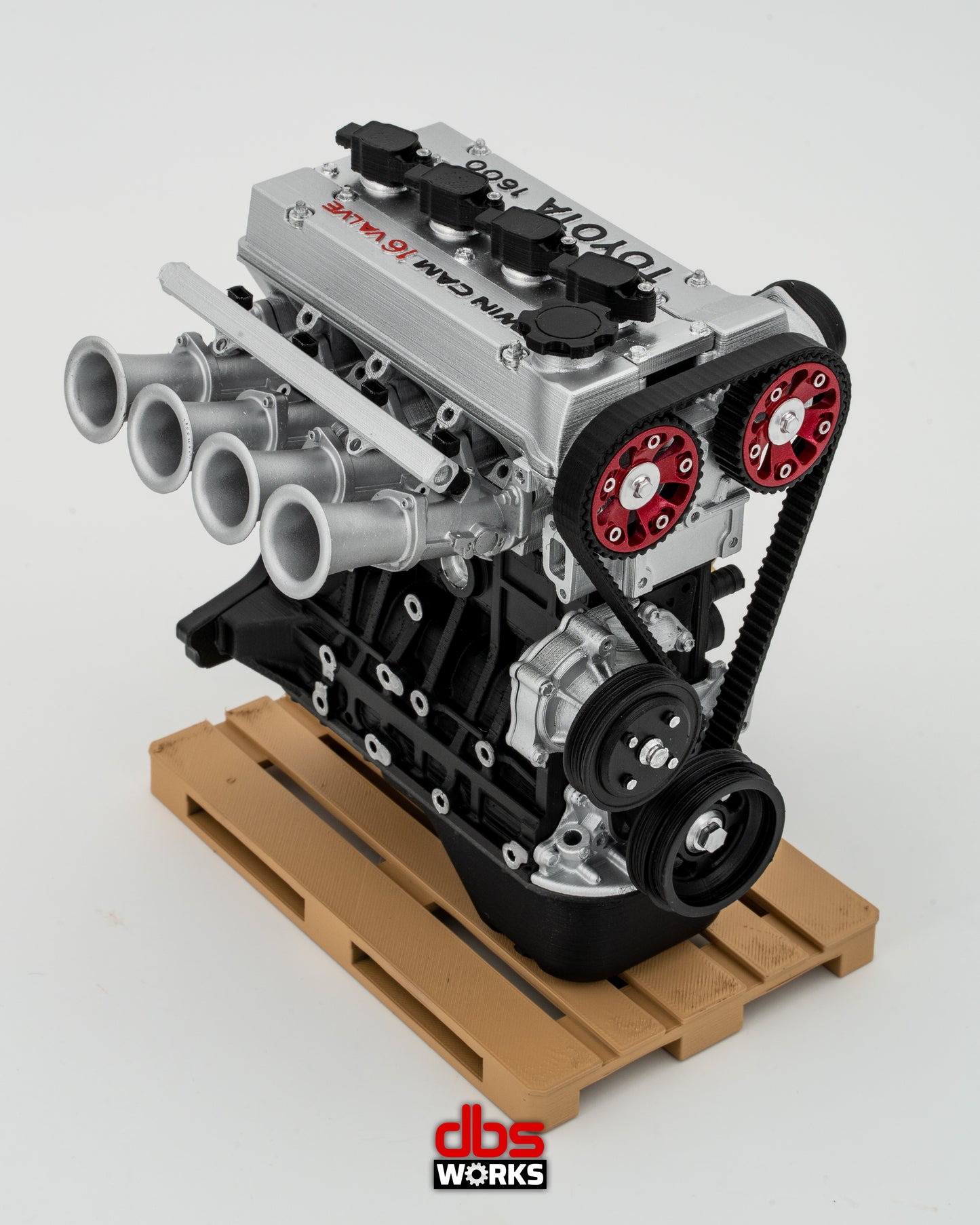 1/4 Toyota 4A-GE 16V Tuned Engine - Assembled