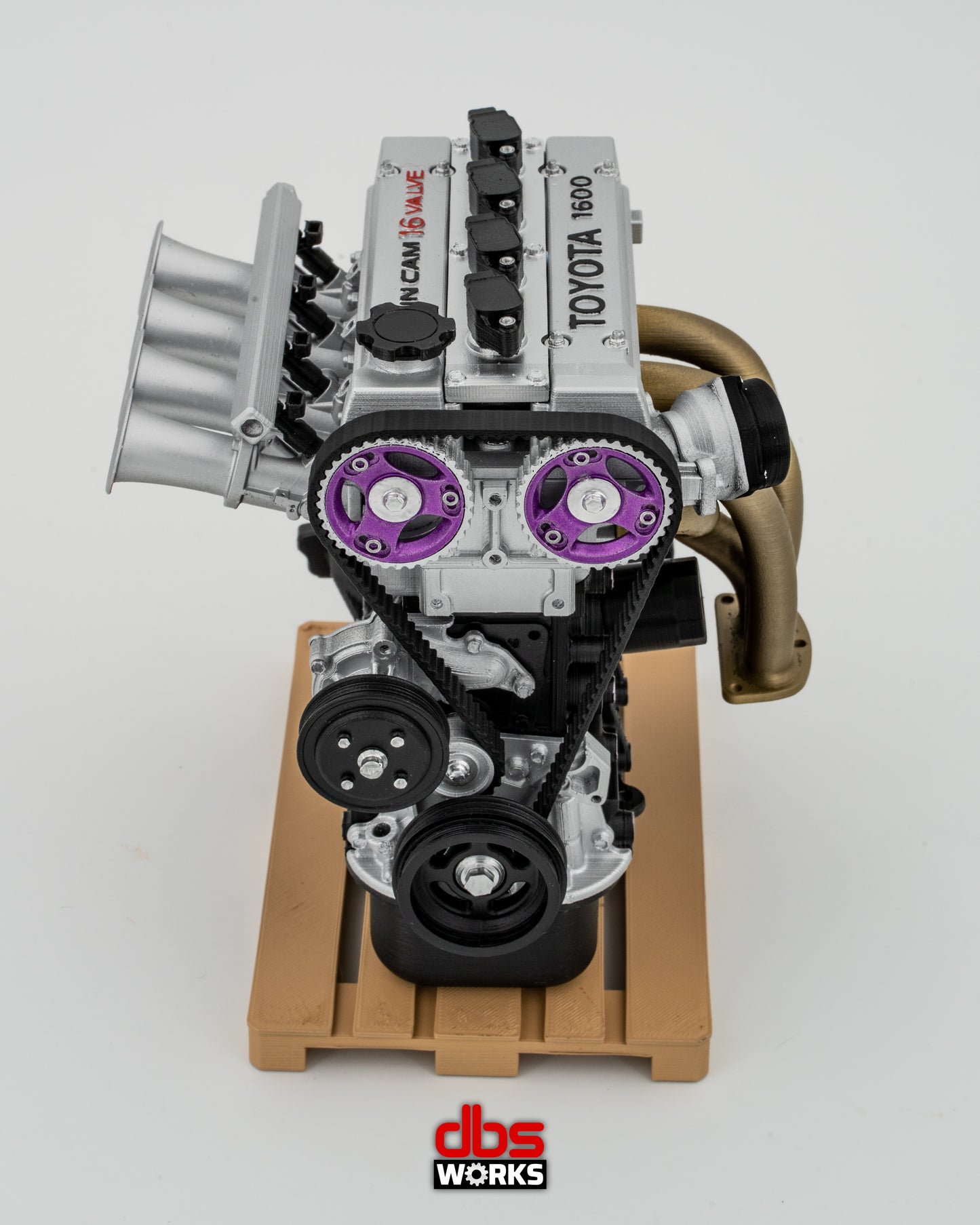 1/4 Toyota 4A-GE 16V Tuned Engine - Assembled