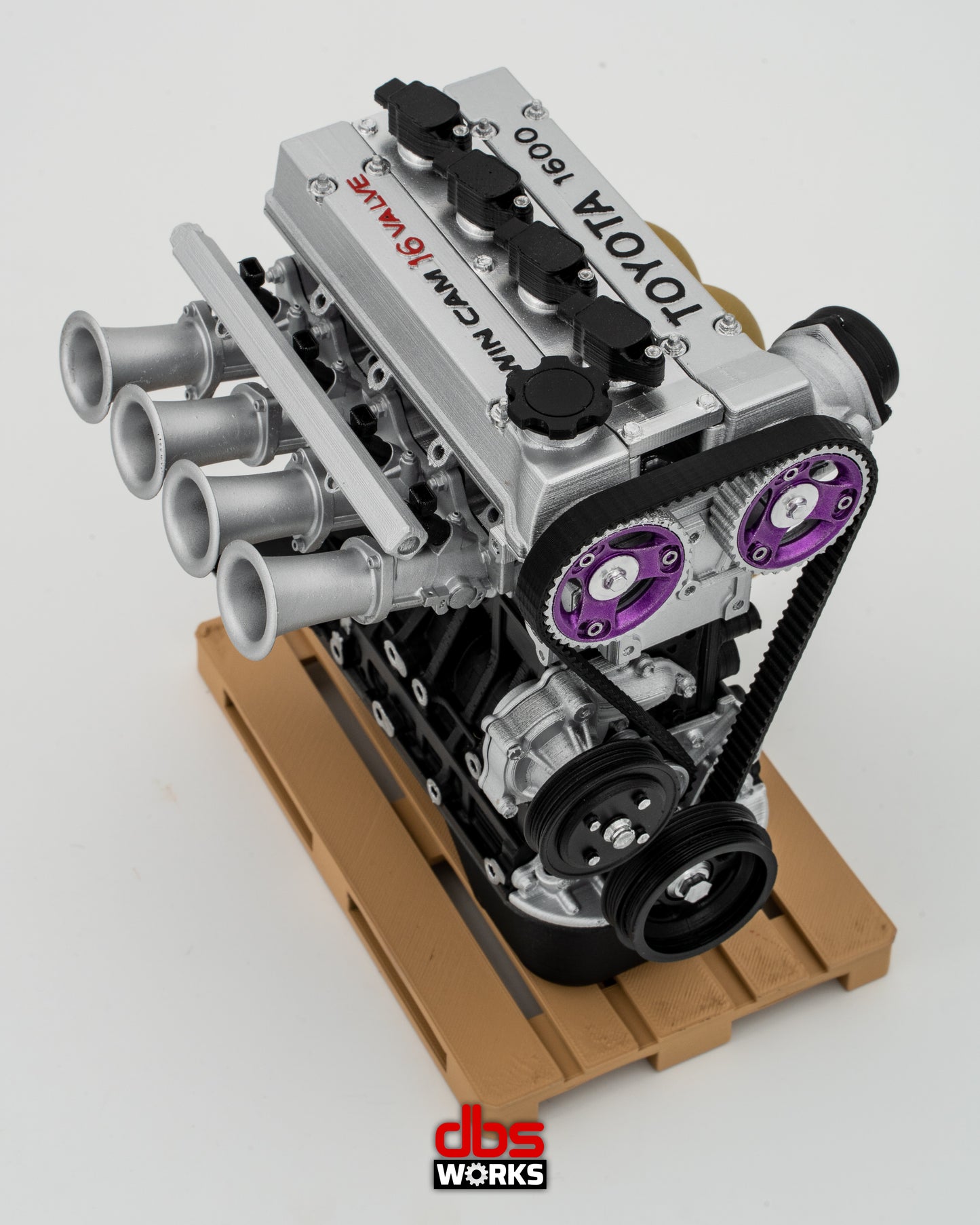 1/4 Toyota 4A-GE 16V Tuned Engine - Assembled