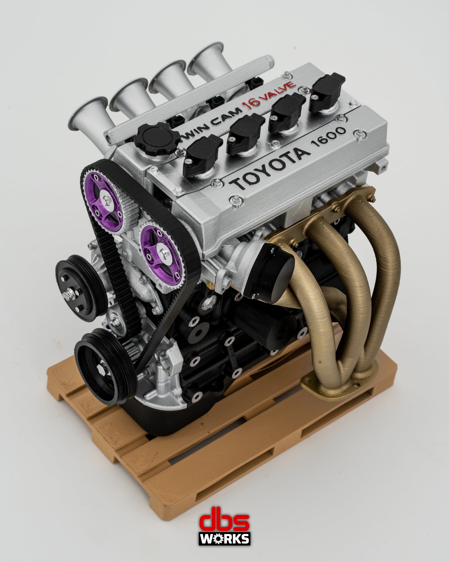 1/4 Toyota 4A-GE 16V Tuned Engine - Assembled