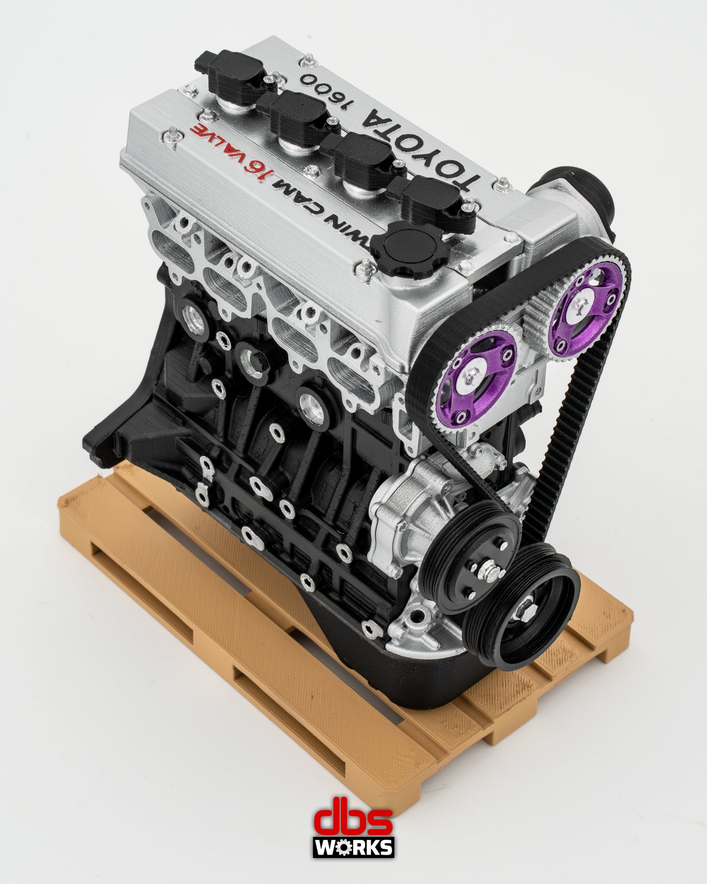 1/4 Toyota 4A-GE 16V Tuned Engine - Assembled