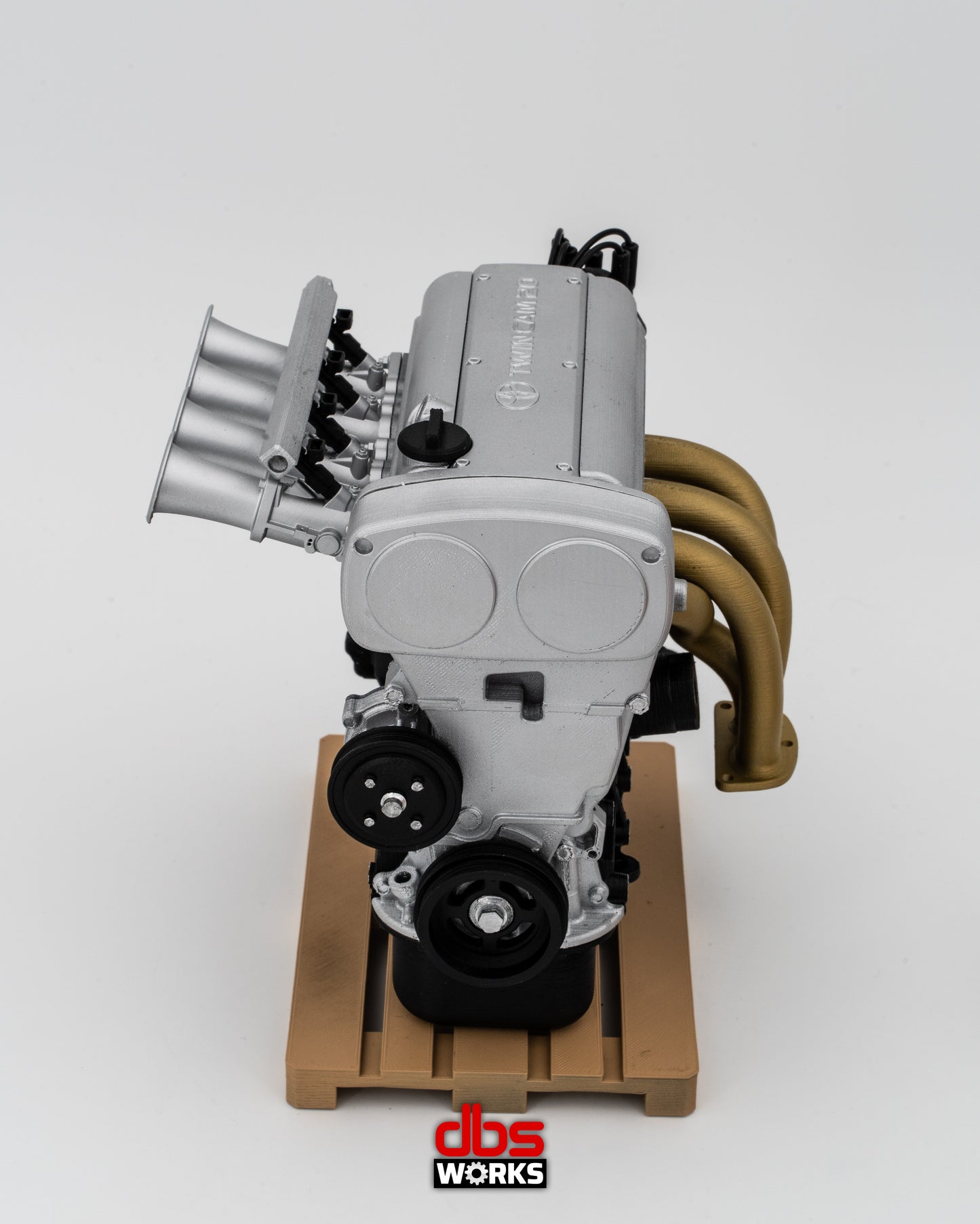 1/4 Toyota 4A-GE 20V Silvertop Engine - Assembled