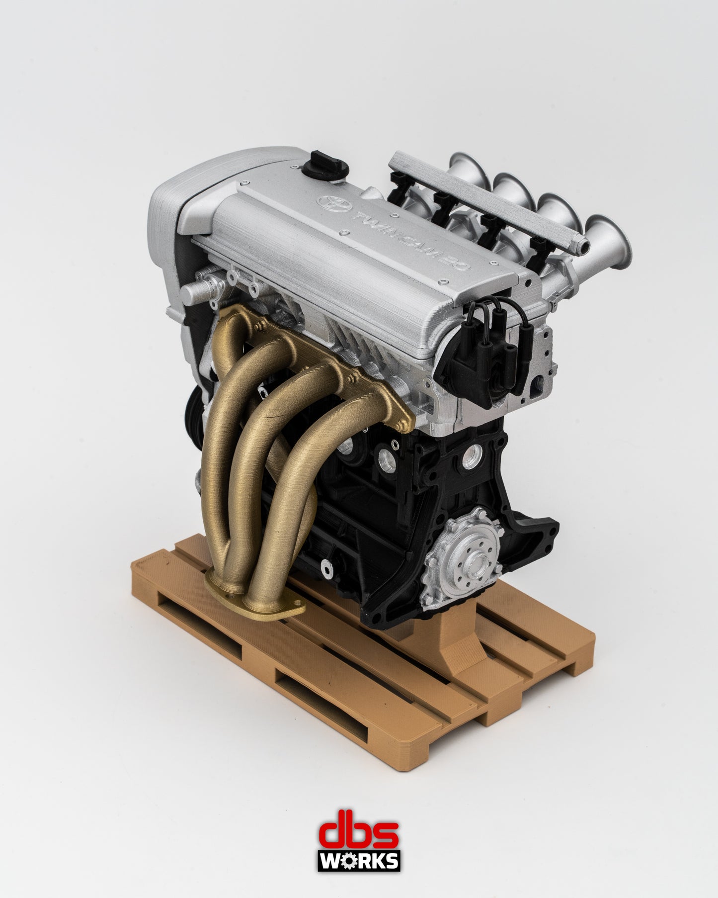 1/4 Toyota 4A-GE 20V Silvertop Engine - Assembled