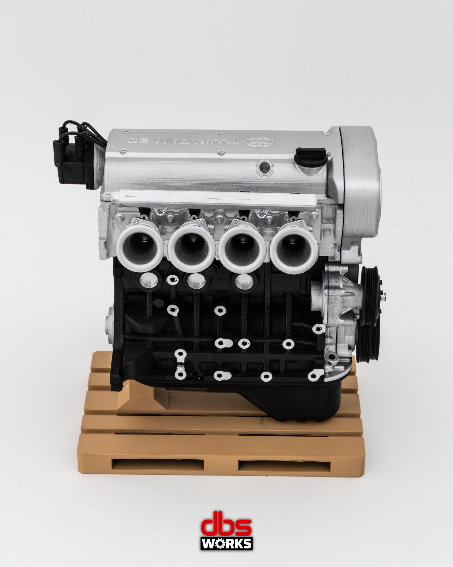 1/4 Toyota 4A-GE 20V Silvertop Engine - Assembled