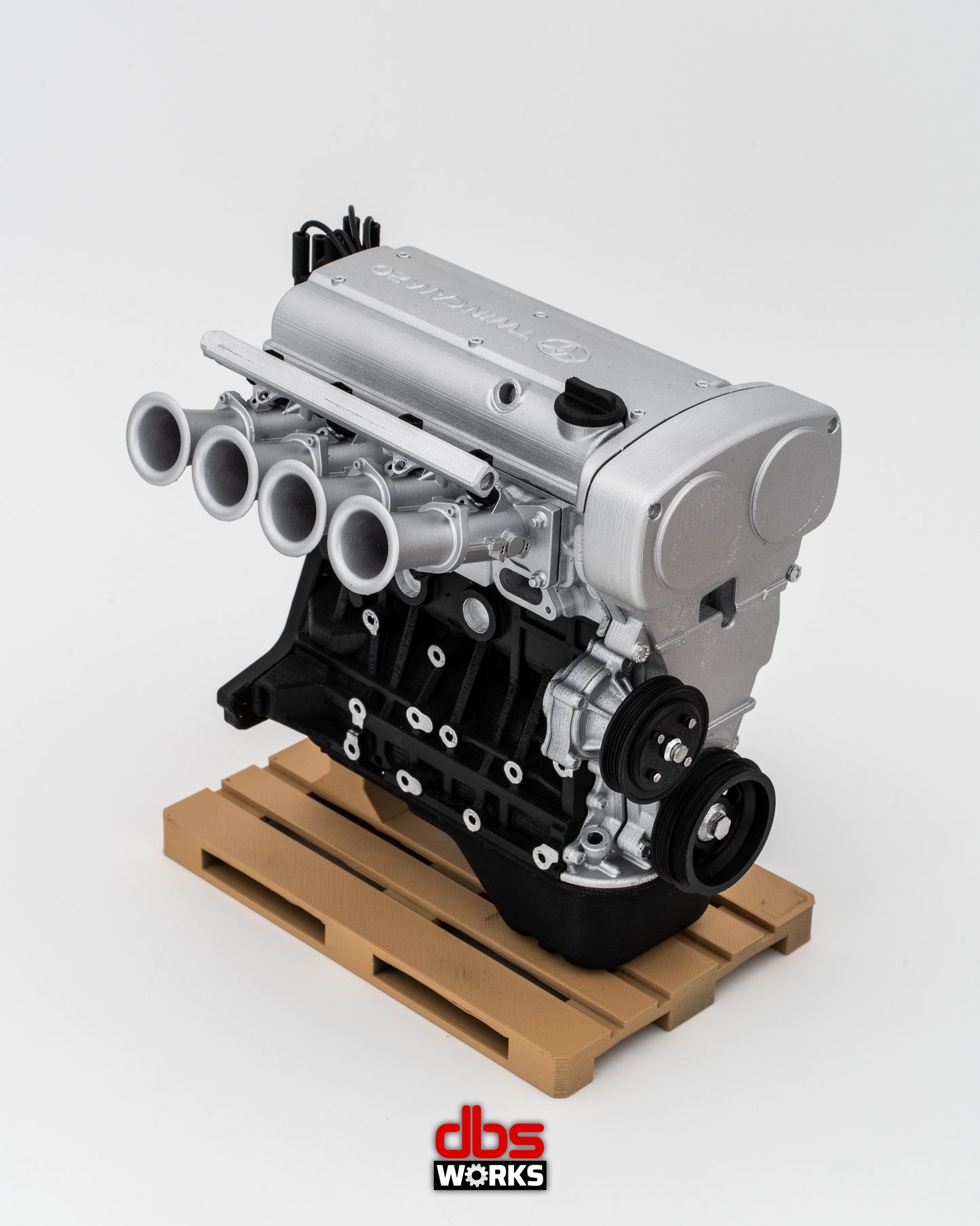 1/4 Toyota 4A-GE 20V Silvertop Engine - Assembled