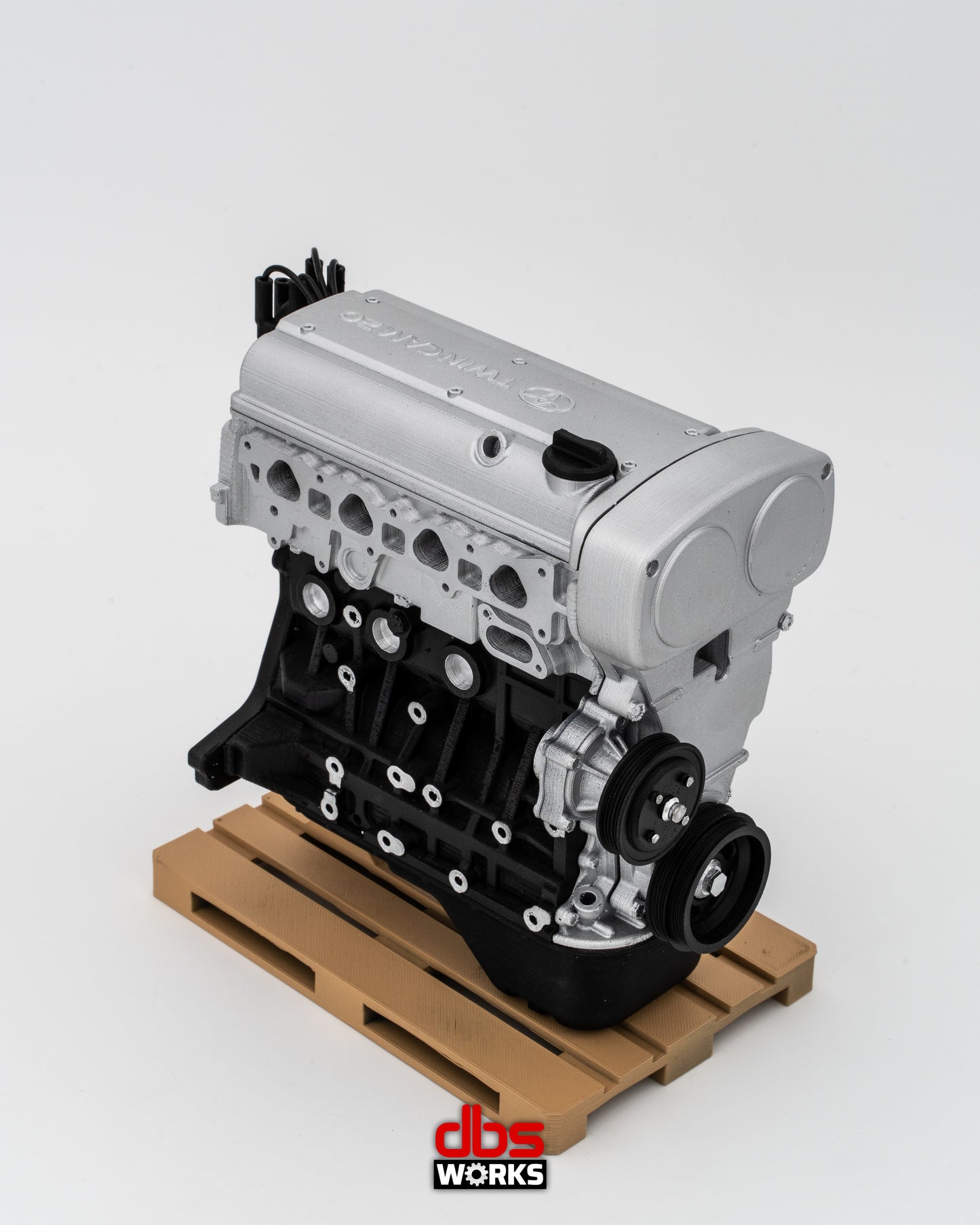 1/4 Toyota 4A-GE 20V Silvertop Engine - Assembled