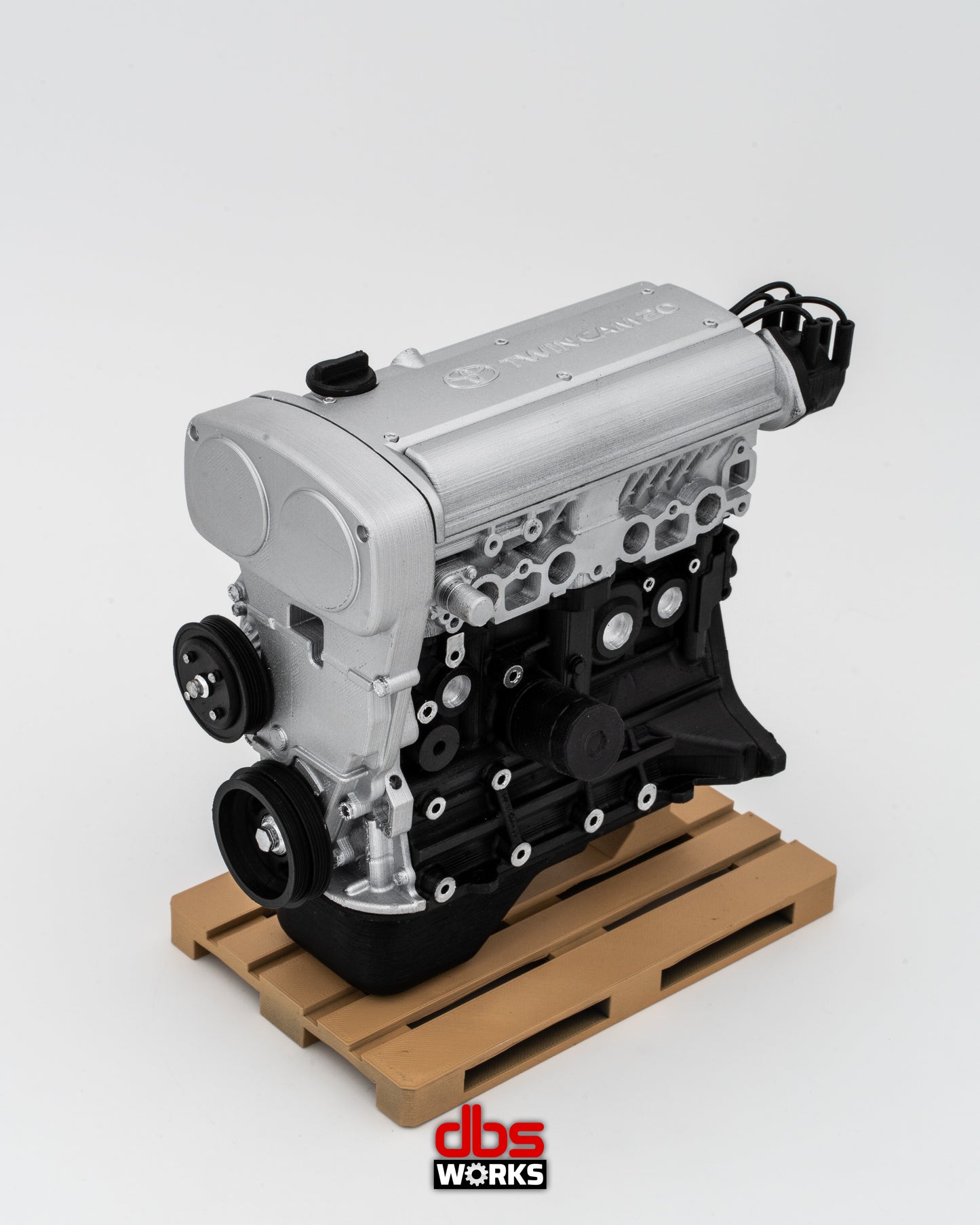 1/4 Toyota 4A-GE 20V Silvertop Engine - Assembled