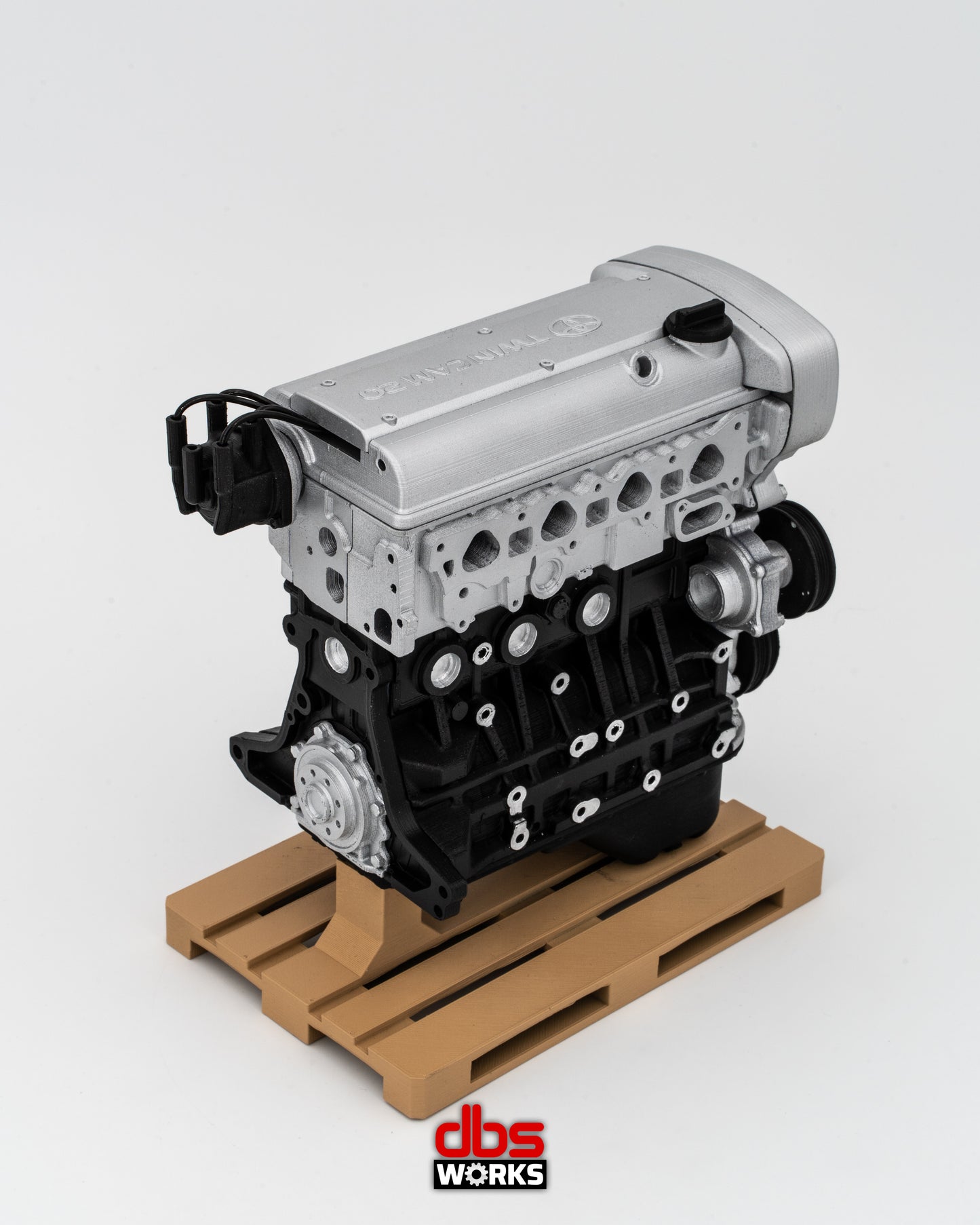 1/4 Toyota 4A-GE 20V Silvertop Engine - Assembled