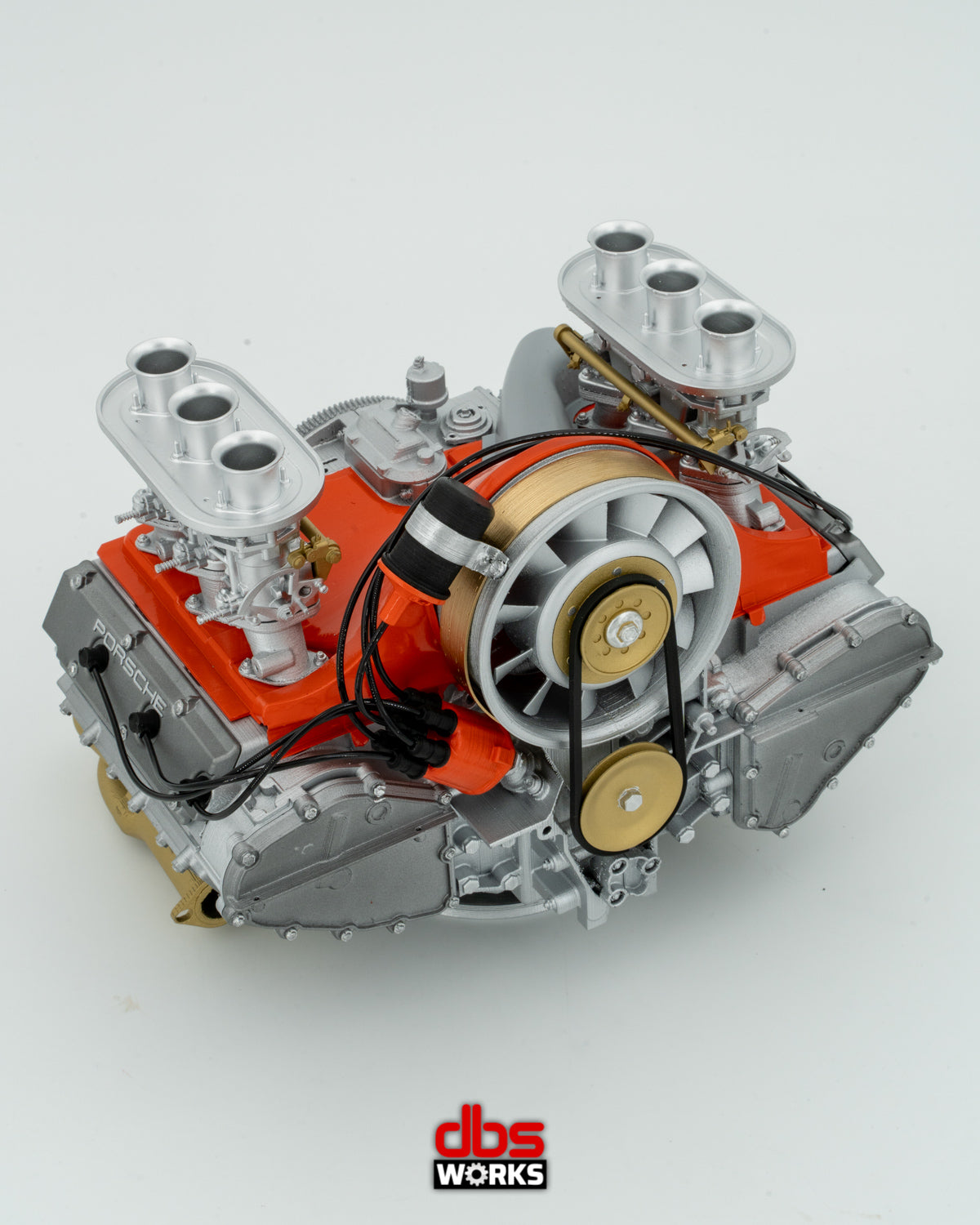 1/4 911 Porsche Aircooled Scale Engine - Assembled