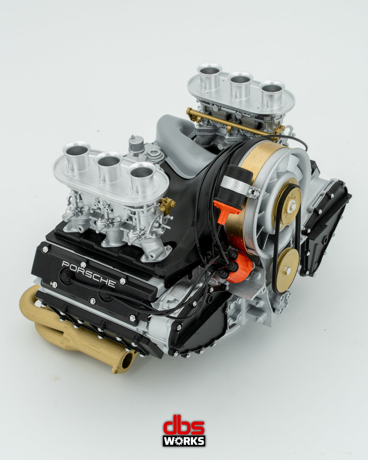 1/4 911 Porsche Aircooled Scale Engine - Assembled