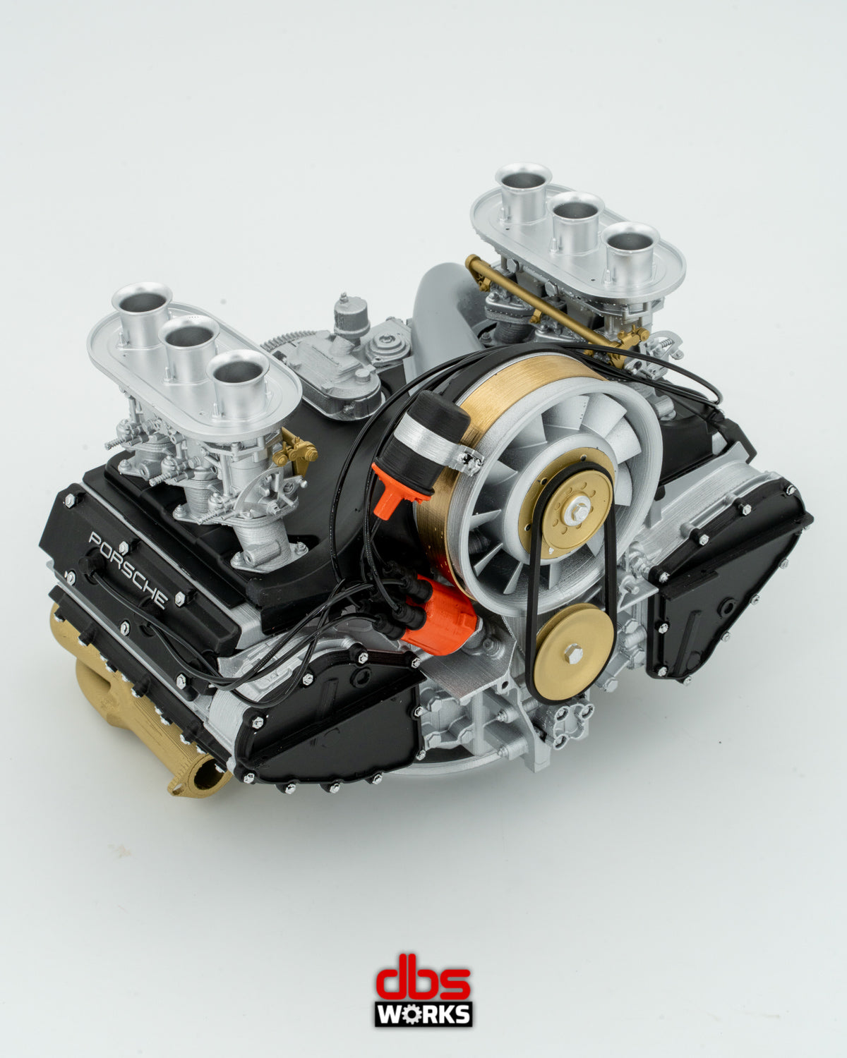 1/4 911 Porsche Aircooled Scale Engine - Assembled