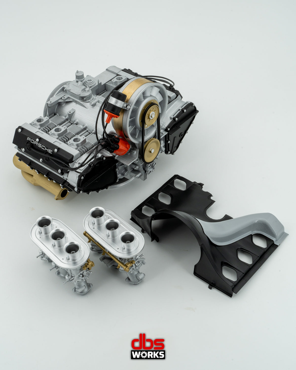 1/4 911 Porsche Aircooled Scale Engine - Assembled